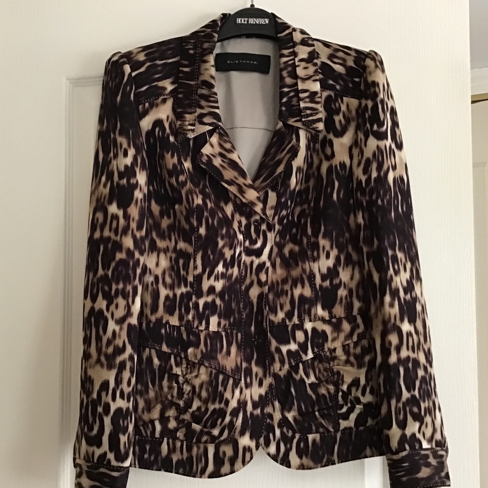 Silk light weight blazer